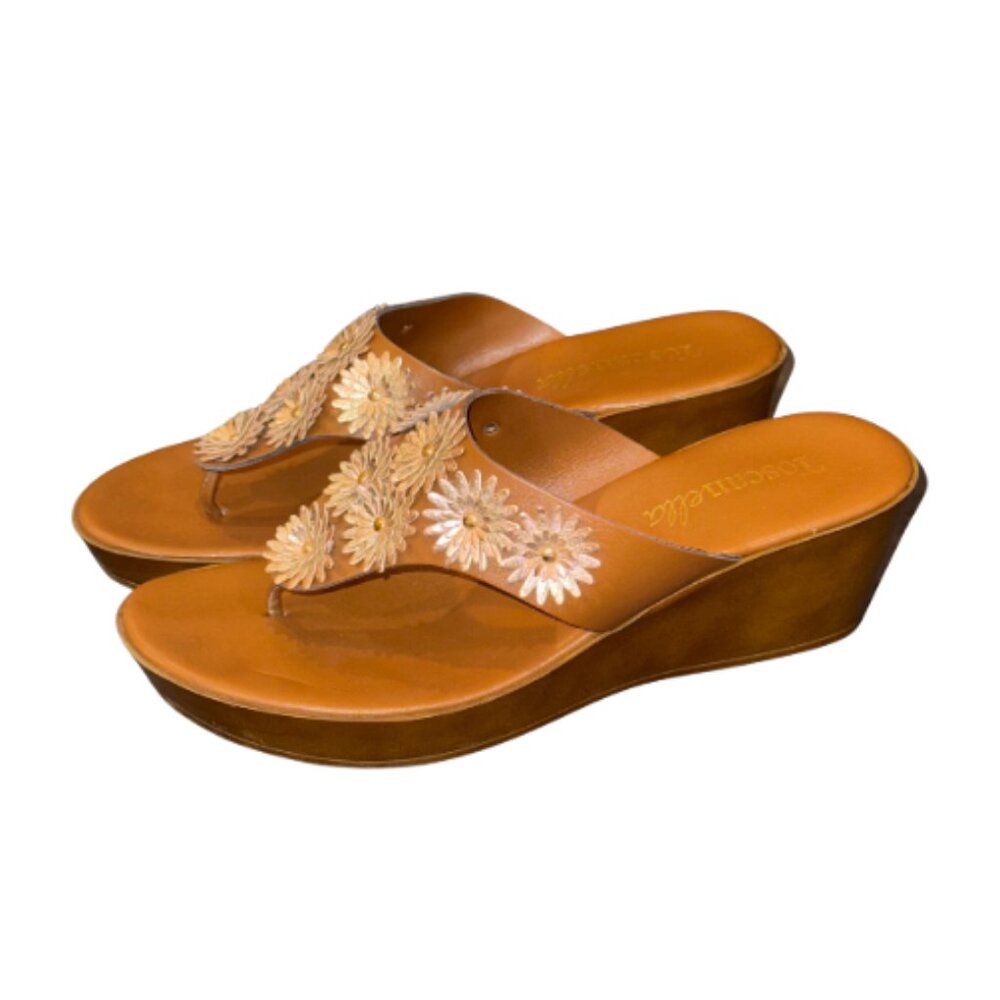 Toscan Ella Floral Wedge Sandals | Women’s Size 9 | Gently Used